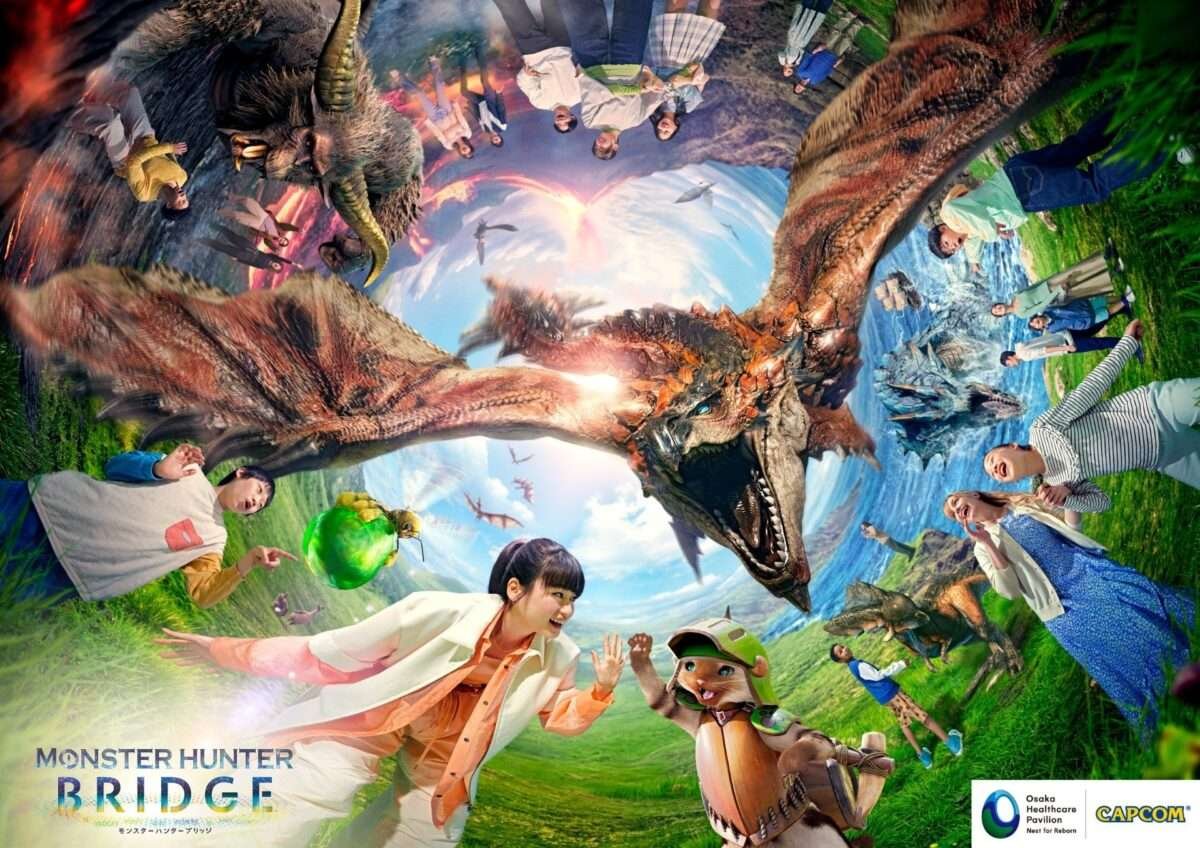 [Capcom Co., Ltd.] Osaka/Kansai Expo Osaka Healthcare Pavilion ``Monster Hunter Bridge