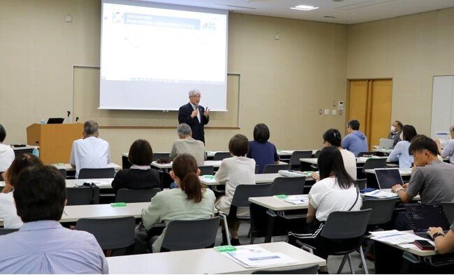 Lecture by Vice President Satoshi Mimura at Okayama University