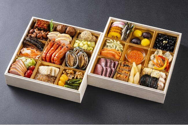 Double-tier Osechi