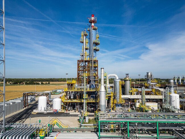 CO2 capture plant for Ravenna CCS (provided by Eni)