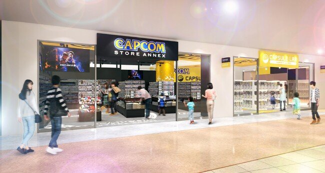 Capcom Store at Mitsui Outlet Park Marinepia Kobe