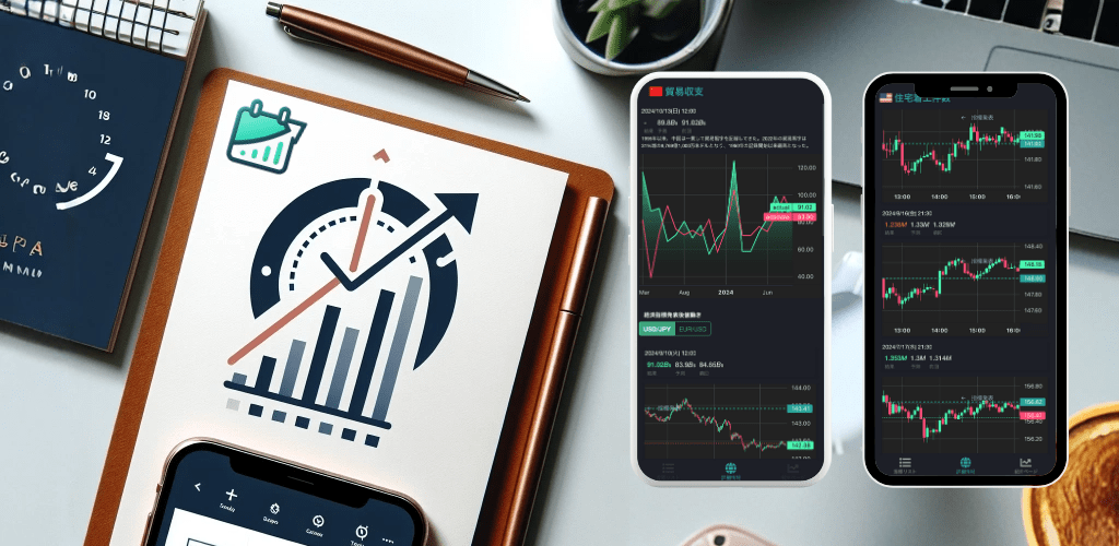 AI FX Economic indicator analysis app Trend Calendar -Trakare- (free)