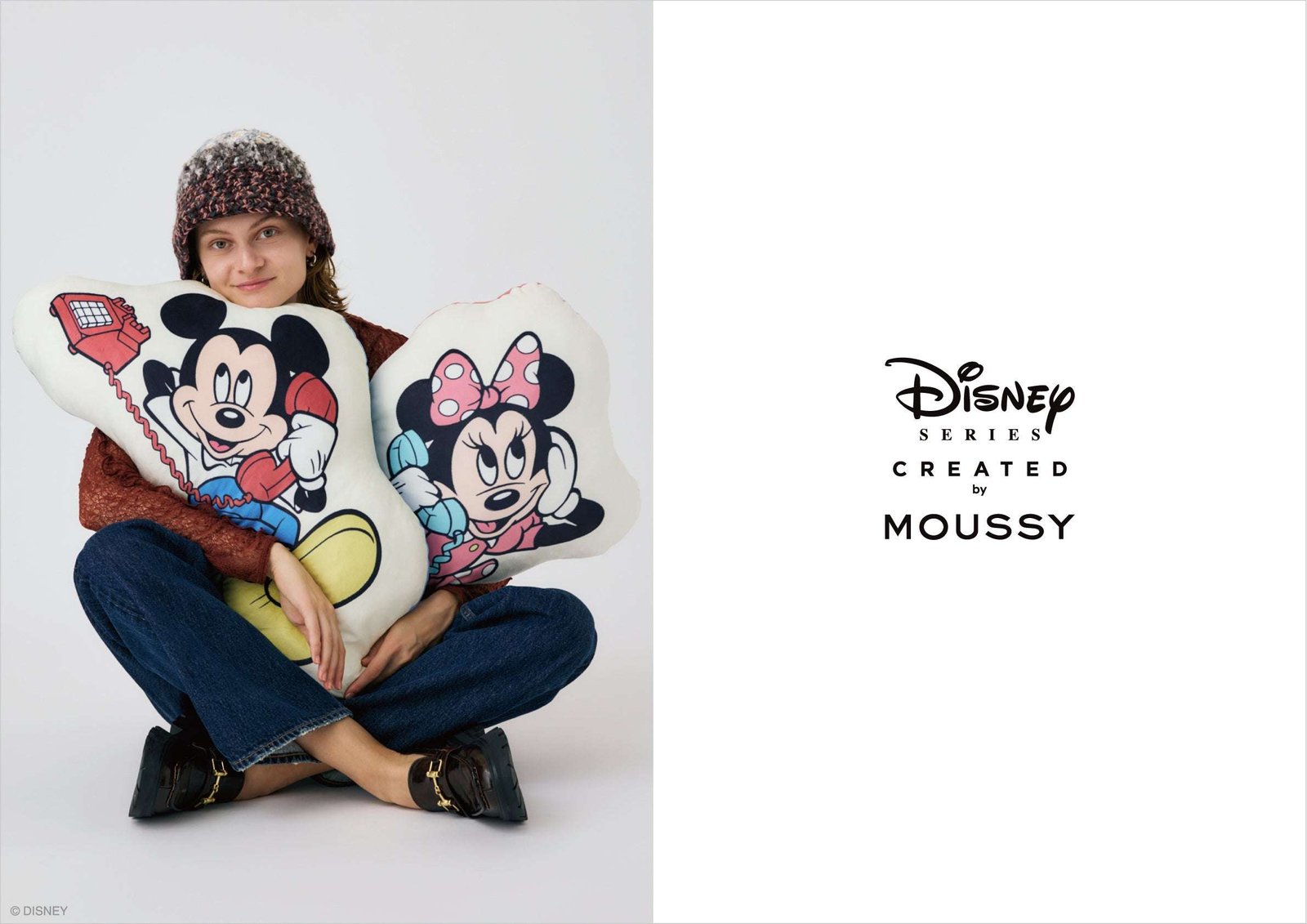 Baroque Japan Limited The third batch of made-to-order items from MOUSSY’s special collection “Disney SERIES CREATED by MOUSSY” has been decided! Introducing a chewy cushion!