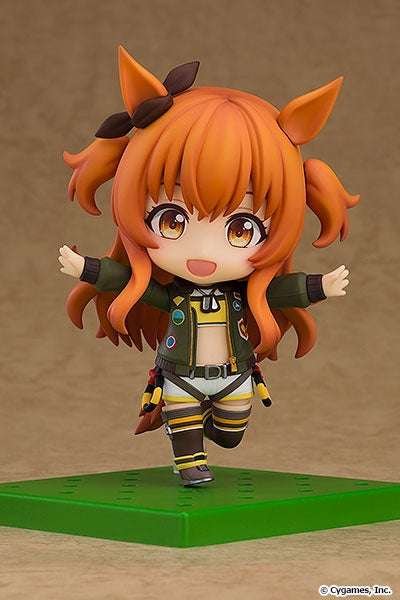 From the game “Uma Musume Pretty Derby” comes a Nendoroid of Mayano Top Gun, a spoiled and mischievous genius girl who longs for adult women but is drawn to the excitement in front of her!