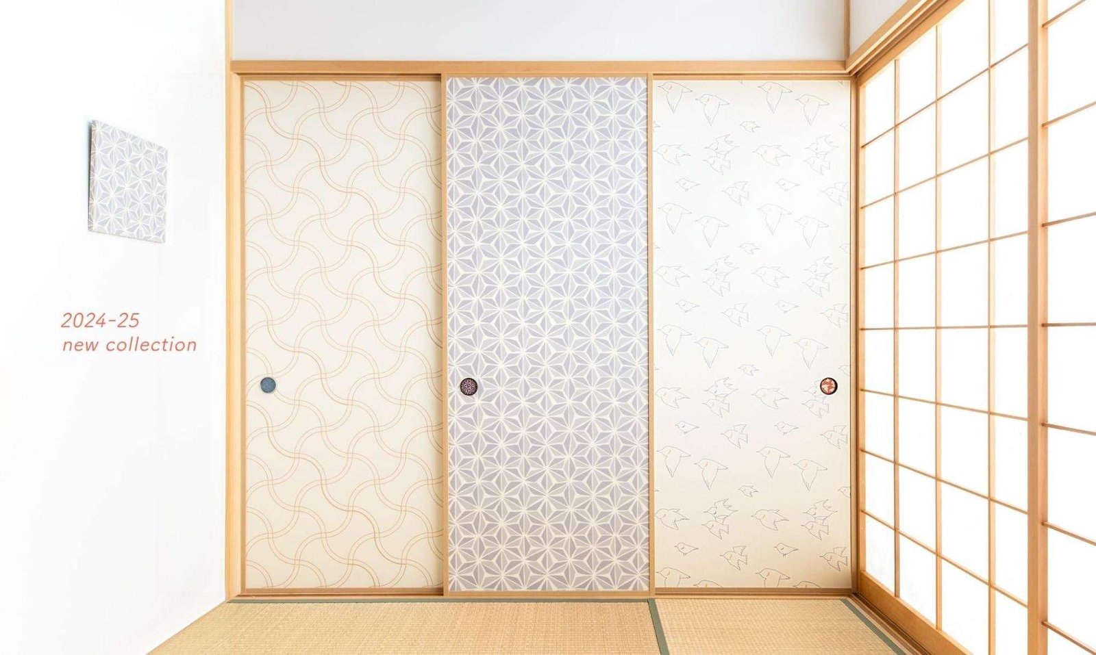 Tanimoto Fusuma Kosho Co., Ltd. Easily DIY the room to your liking! A new fusuma pattern is now on sale from waccara, an interior brand that colors your life with Japanese style!