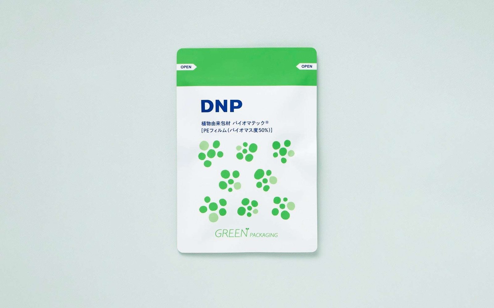 Dainippon Printing (DNP) Starts offering polyethylene film packaging with 50% biomass content that contributes to reducing CO2 emissions