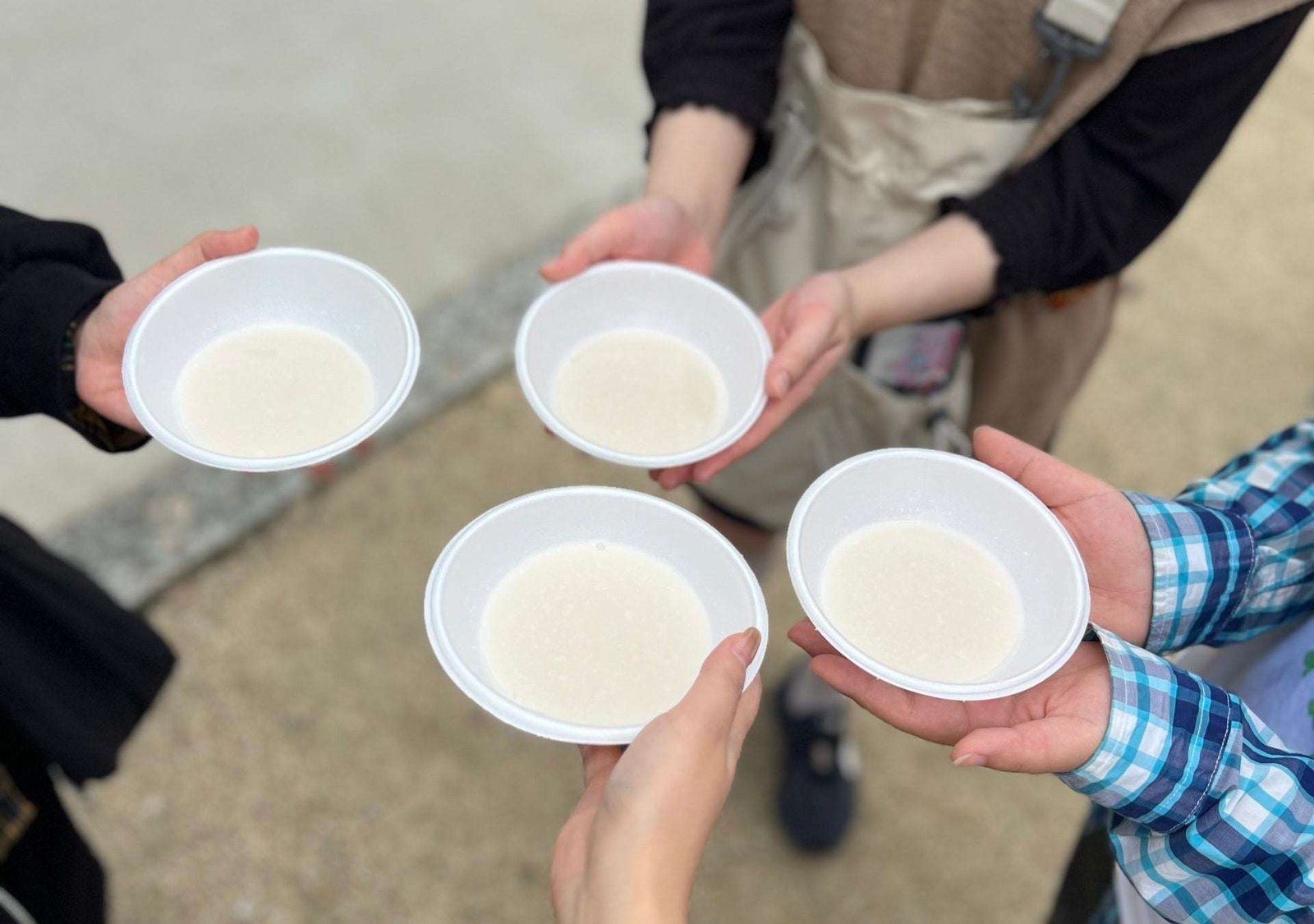 “Tsubaki Amazake Project” started in the west area of ​​Nagoya Station through industry-academia collabo ration