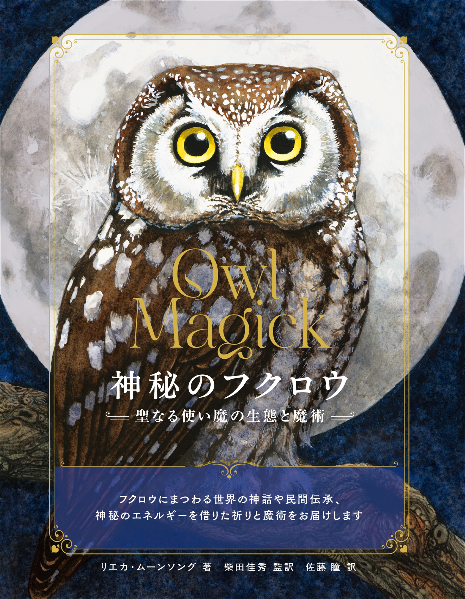 A collection of practical recipes and the ecology and lore of familiars, which are inseparable from the magical world. “Mysterious Owl” to be released in September