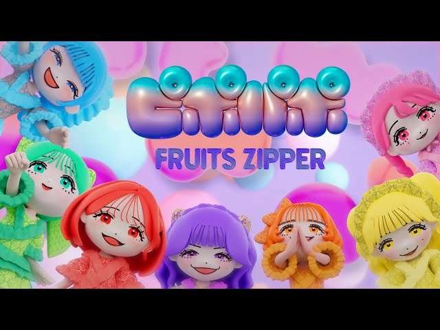 FRUITS ZIPPER releases first animated music video for “Pipopapo”