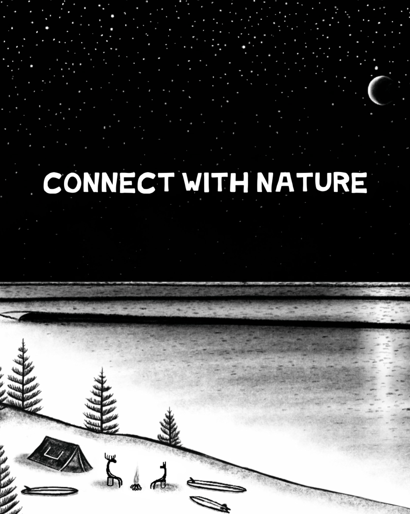 Experience the world of Swedish illustrator Jonas Claesson at the pop-up exhibition “Connect With Nature” (October 18th – 26th)