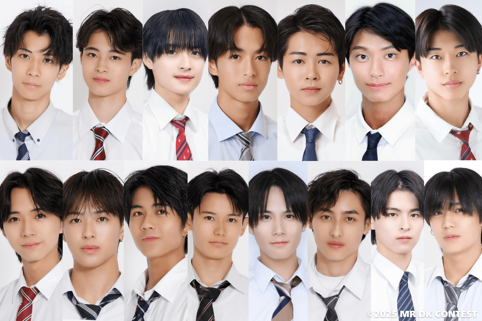 The 15 finalists for the “Mr. High School Boy Contest 2025” have been selected from approximately 20,000 applicants nationwide!