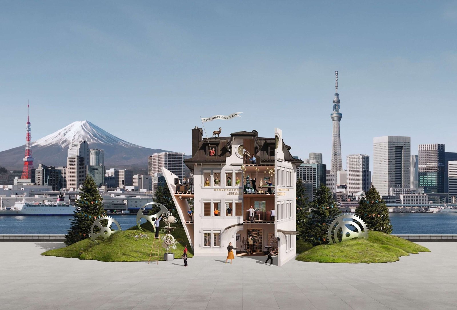 Audemars Piguet celebrates its 150th anniversary with the “House of Wonders” exhibition in Tokyo’s Ginza district