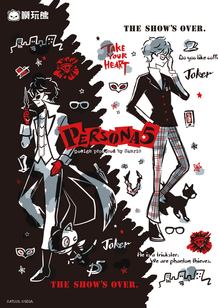 The “Persona x Sanrio” POPUP SHOP “PERSONA5 Design Produced by Sanrio” is being held exclusively at 30 KUMATOYS stores nationwide in China and online!