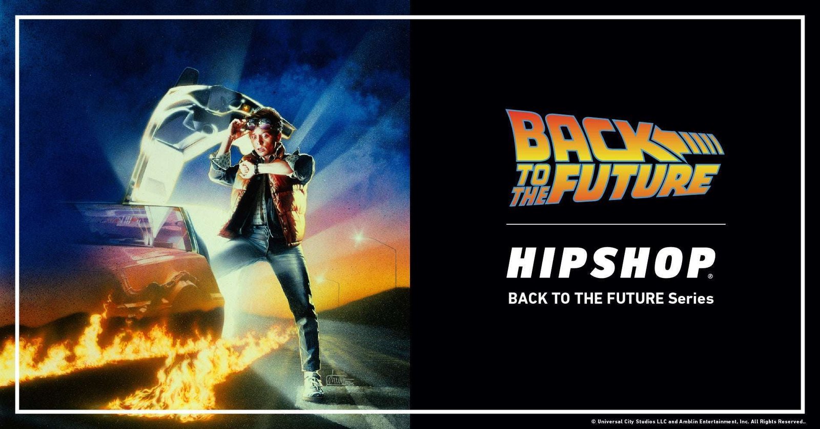 The film “Back to the Future” and underwear brand HIPSHOP have teamed up for the first time! A time-traveling wardrobe will be released on Friday, October 17, 2025!
