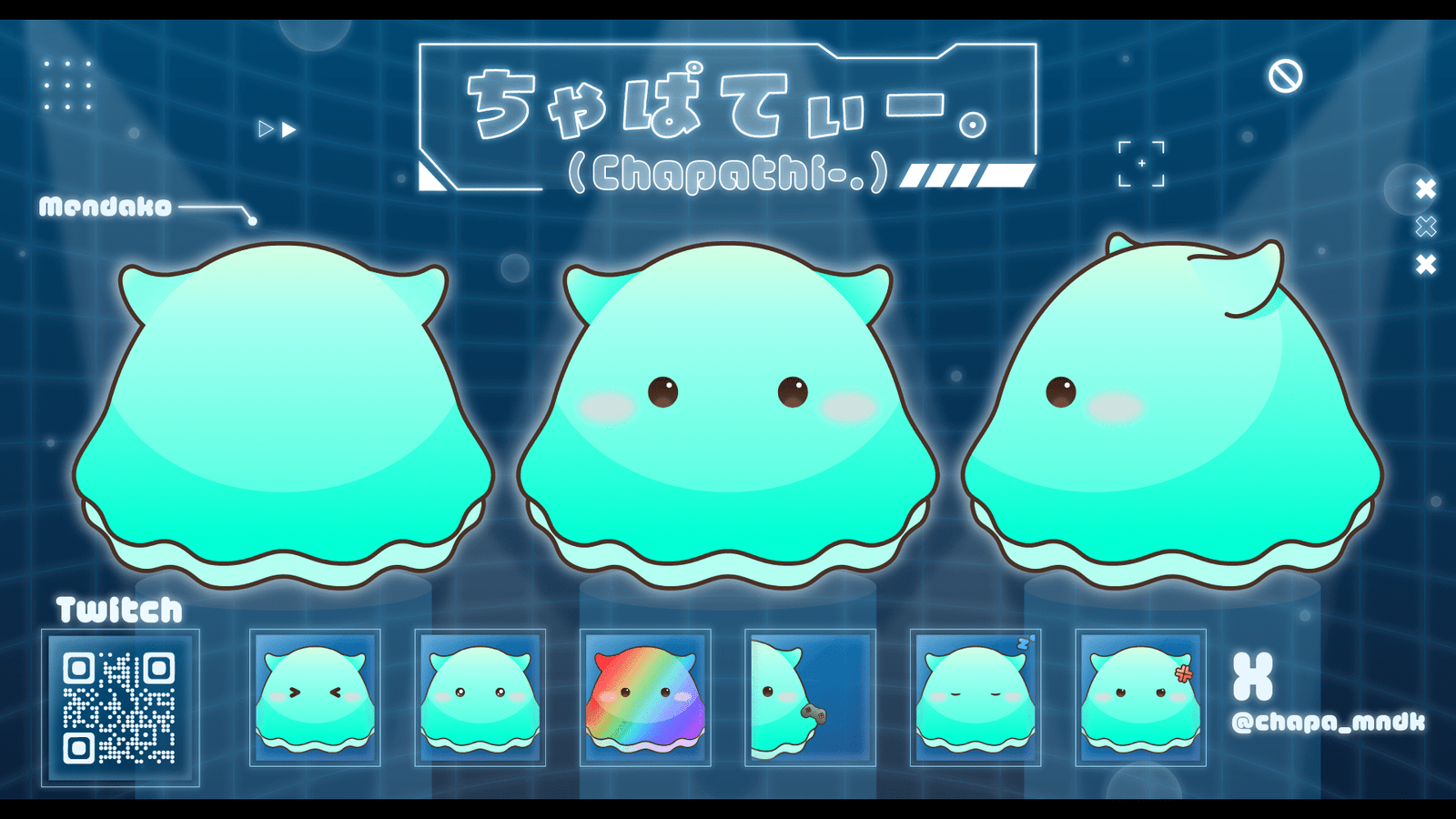 VTuber “Chapati,” inspired by the “deep sea idol” octopus, makes her debut! – A cyber-octopus streamer who delivers cyber and healing experiences –
