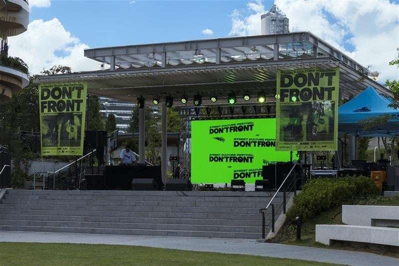 Beads International Inc. Report on the new street culture festival “DON’T FRONT,” an event hosted by XLARGE/X-girl