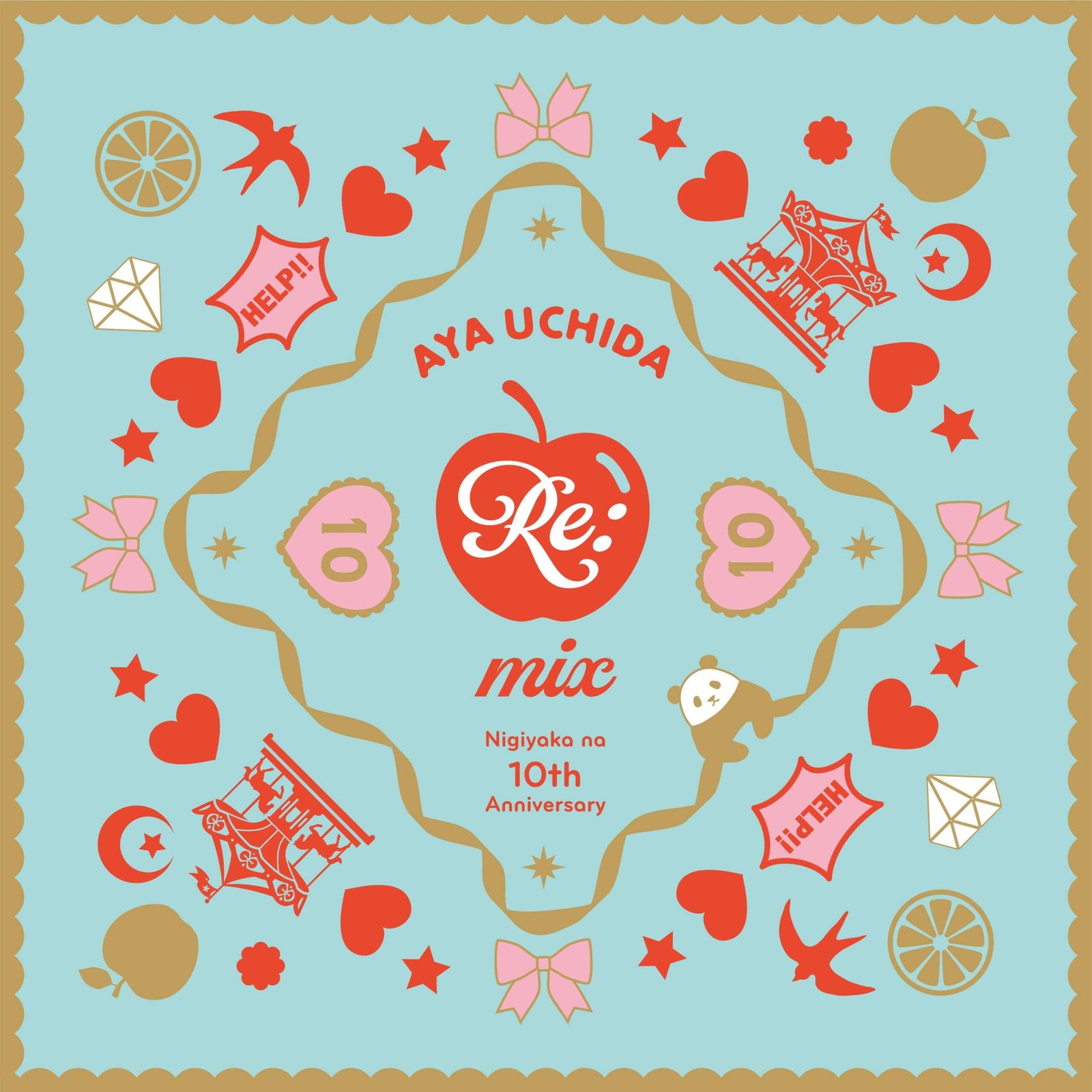 Nippon Columbia Co., Ltd. Aya Uchida’s “Explosive Heart” Hyper☆Mash Re:mix from her 10th anniversary remix a lbum is now available!
