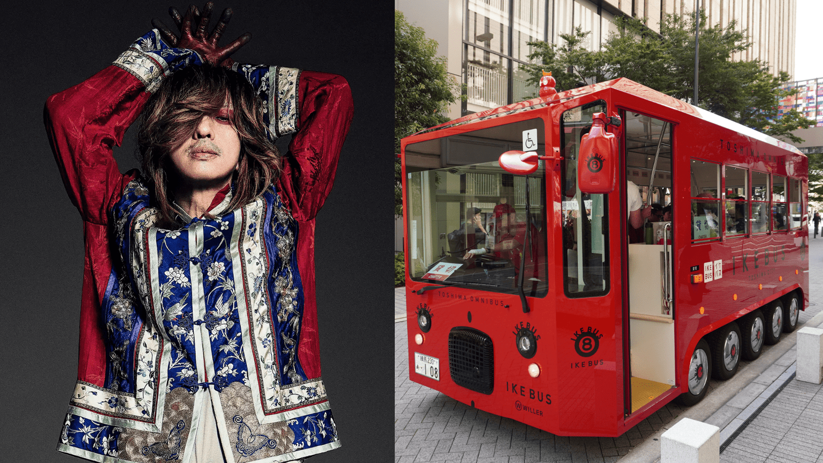 Kiyoharu’s “Forgotten Sky” will run through Ikebukuro — Special broadcast begins on IKEBUS from October 15th