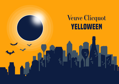 Tokyu Kabukicho Tower is hosting a Halloween event! This year, they are collaborating with Veuve Clicquot Yellow Label to create “Veuve Clicquot Yelloween in TOKYU KABUKICHO TOWER.”