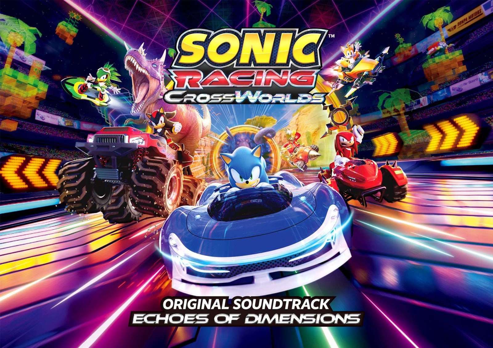 SEGA Corporation The original soundtrack CD for “Sonic Racing Cross Worlds” will be released on Wednesday, November 26, 2025! It will include over 200 songs that will liven up various fields.