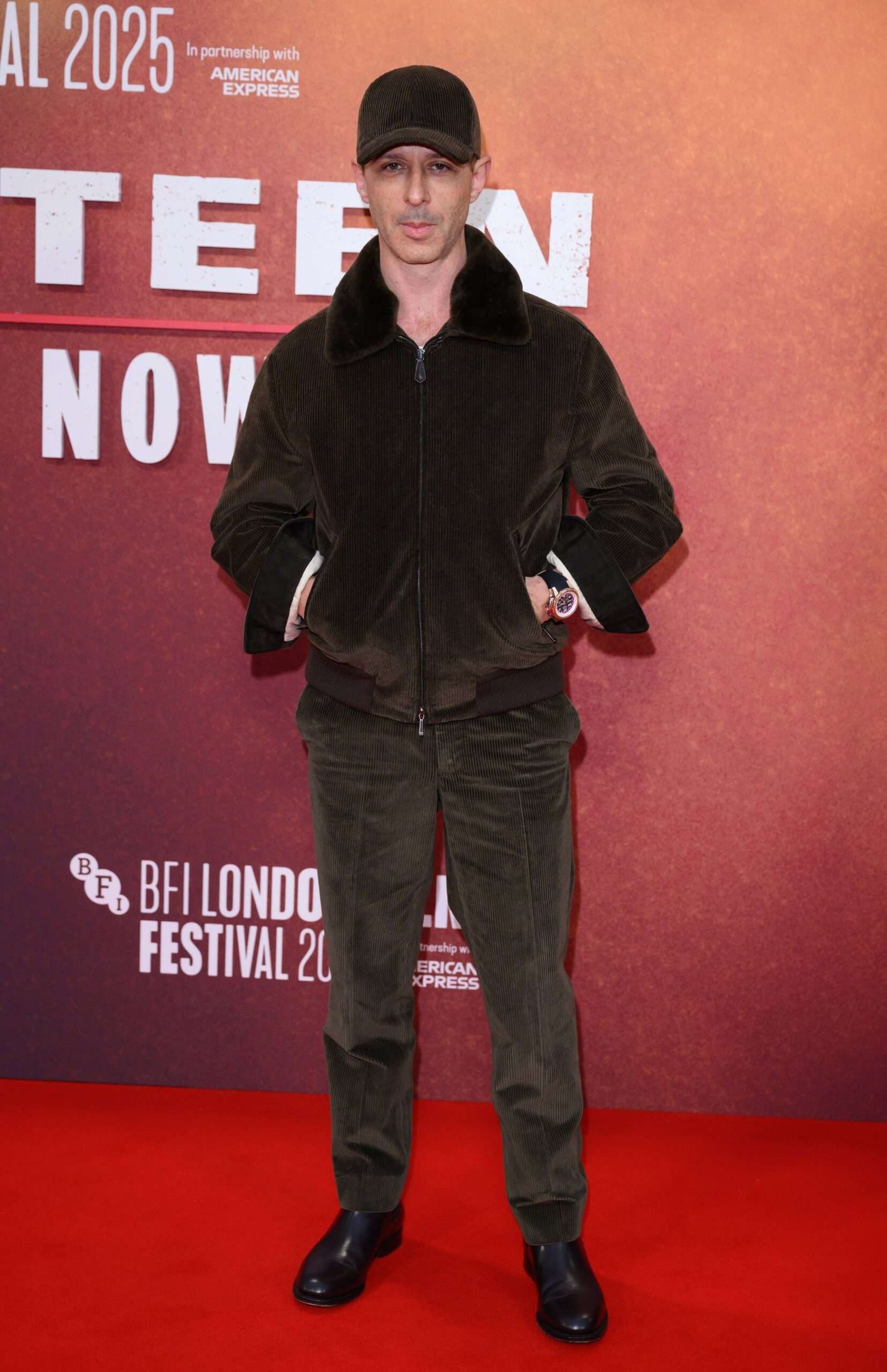Loro Piana Jeremy Strong wears Loro Piana at the 69th BFI London Film Festival