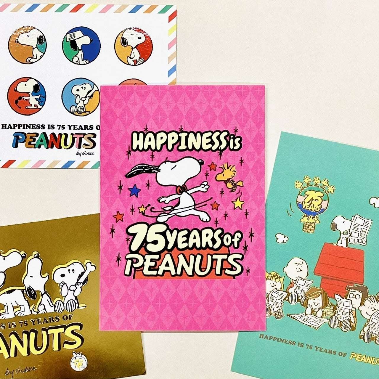 The second set of highly anticipated postcards featuring new art commemorating the 75th anniversary of the PEANUTS series is now on sale!
