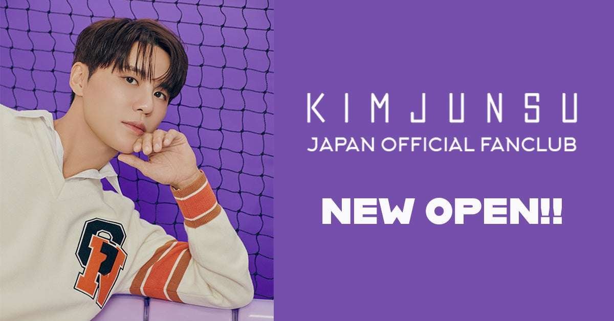 KADOKAWA K Plus Corporation Singing and stage legend Kim Junsu (XIA) opens official Japanese fan club!