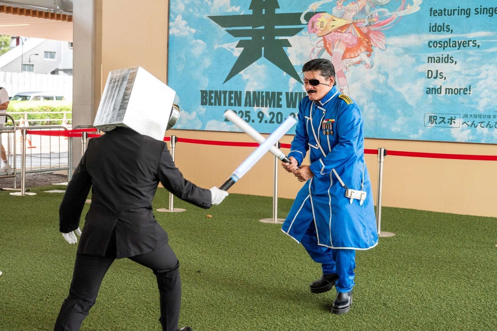 Cosplayers will also be taking part! SASSEN booth will appear at “Ekispo BENTEN ANIME WHARF.” A new cultural experience will be shared through anime songs, cosplay, and digital sports.