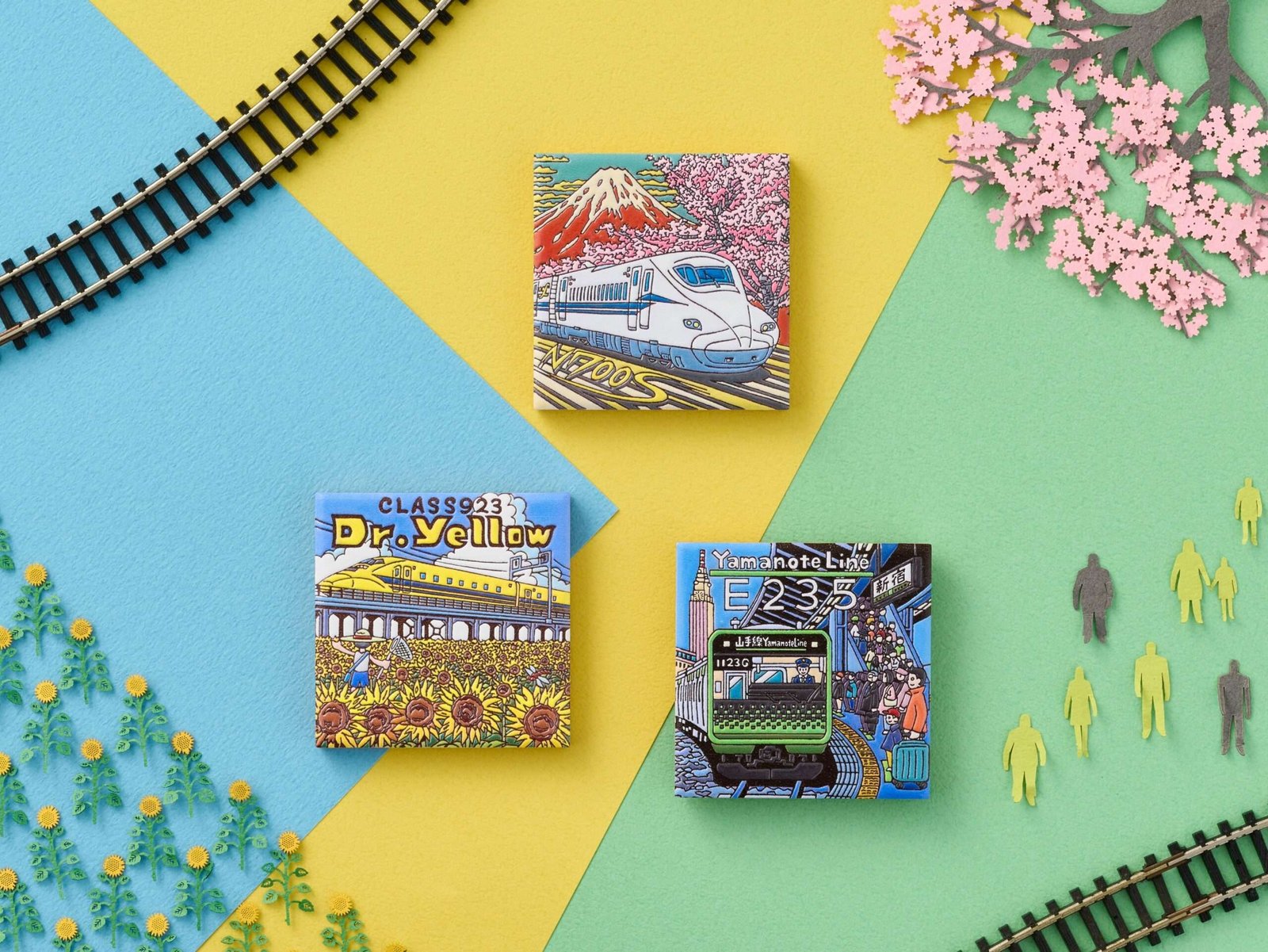 On October 14th, “Railway Day,” new “Train Travel Magnets” featuring popular JR trains will be released! A new souvenir idea for train fans that allows them to take home “memories of the train.”
