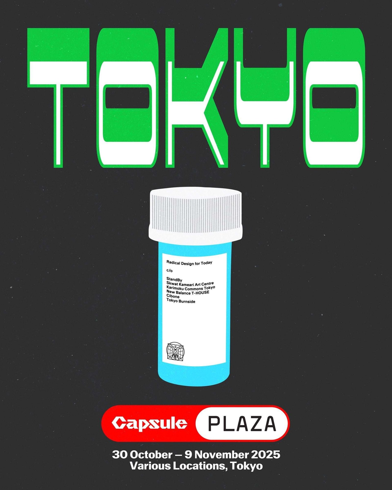 The world’s first spin-off edition, Capsule Plaza Tokyo, will be held in various locations around Tokyo