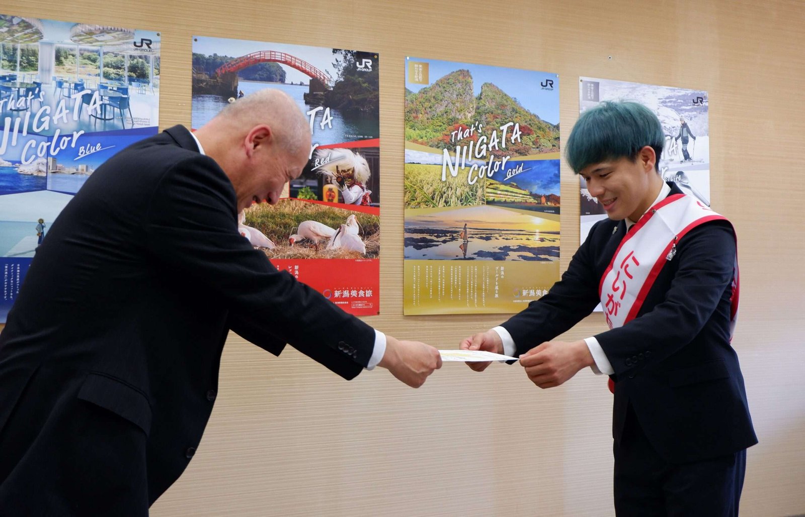 Niigata Prefecture Tourism Association Internationally renowned dancer Toshihiko Nakazawa appointed as Niigata Tourism Ambassador!